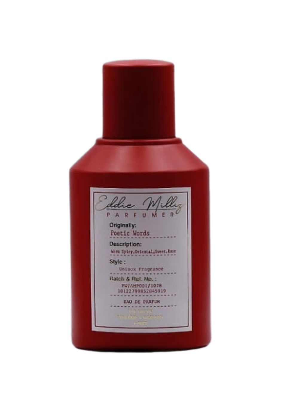 Eddie Milliz Poetic Words 100ml