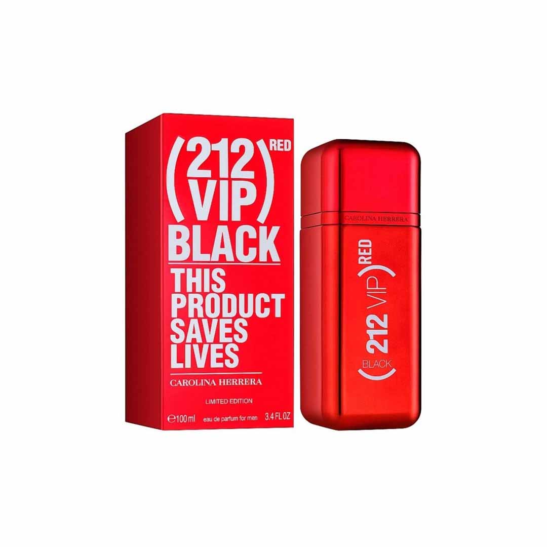CH 212 Vip Black Red Limited Edition For Men - Eau De Parfum