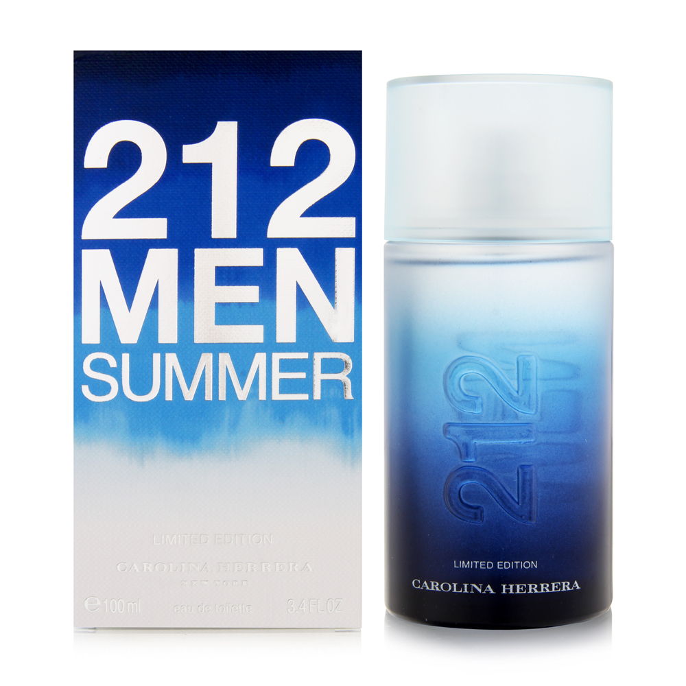 Carolina Herrera 212 Summer Limited  For Men -  Edition Eau De Toilette (EDT)