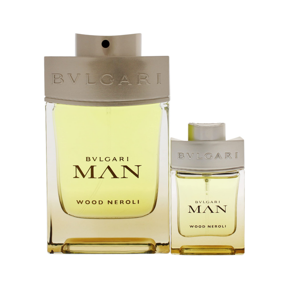 Bvlgari Wood Neroli Eau De Parfum for Men Set